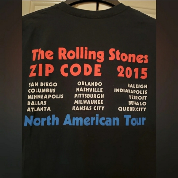 THE ROLLING STONES NORTH AMERICAN 2015 XL - Picture 5 of 5